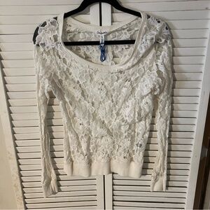 White Lace Top